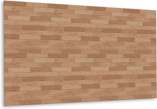 Vinyl Sticker Panel Wall Decoration Wooden Floor 100x50 Cm