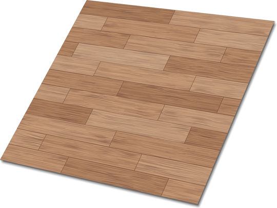 Vinyl Tile Stickers Indoor Wooden Floor 9x30x30 Cm