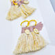 Afitechno Christening Charm Keychain Beige 150pcs