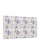 Vinyl Wandsticker Innendekoration Retro Azulejos 100x50 cm