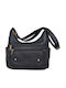 Leather Women's Bag Shoulder Black