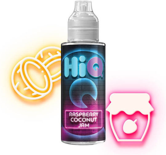 HiQ Flavor Shot 120ml 1Stück Raspberry Coconut Jam