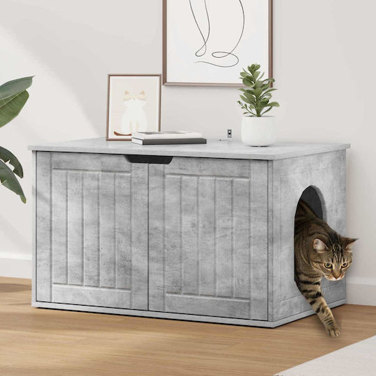 Vidaxl Cat House Concrete 85 x 55 x 53.5 cm Treated Wood