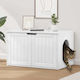 Vidaxl Cat House Glossy White 85 x 55 x 53.5 cm...