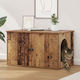 Vidaxl Cat House Old Wood 85 x 55 x 50 cm Treat...