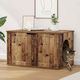 Vidaxl Cat House Old Wood 85 x 55 x 53.5 cm Pro...