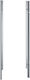 Set 2 Benzi Decorative Bosch Sgz0bi01 17007740 L62.15cm l2.3cm h2.3cm G0.20kg Pentru Mașini De Spălat Vase Incorporabile Clasa A Înălțime 81.5cm Inox
