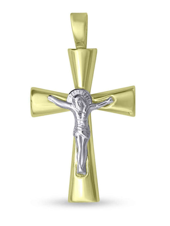 CHrysolithos Men's Gold Cross 14K