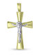 CHrysolithos Men's Gold Cross 14K