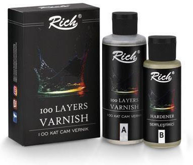 Rich 120+60ml Βερνίκι 2 Συατατικών 100 Layers