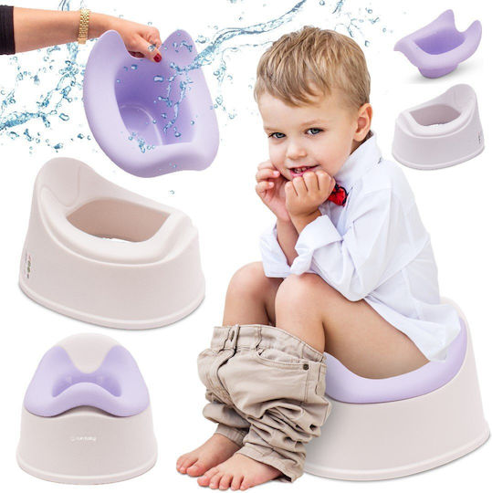 Sun Baby Potty Clasic Alb până la 15kg