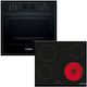 Bosch Cuptor Deasupra Blatului 66lt cu Plite Ce...