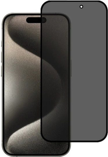 SiiPro Tempered Glass Μαύρο (iPhone 17 / 17 Pro / 16 Pro)
