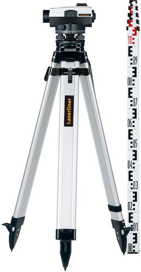 Optical Level Laserliner Al 26 Plus Set Tripod Rod