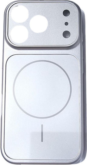SiiPro Back Cover Σιλικόνης Ασημί (iPhone 17 Pro)