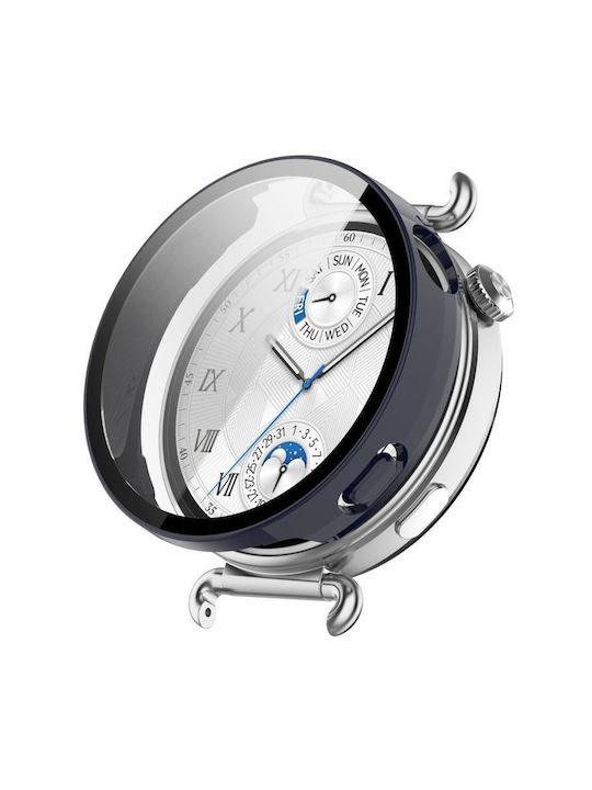 Plastic Case with Glass in Blue color for Huawei Watch GT 6 41mm