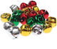 Next Metallic Decorative Bell for DIY Crafts 20pcs (Μiscellaneous colours)