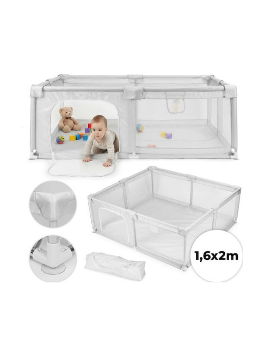 Ecotoys Babybett & Laufgitter 200x160cm