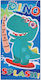 Beauty Home Double-Sided Kids' Beach Towel Art 2263 Blue Microfiber Not Cotton
