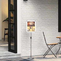 vidaXL Σταντ Προβολής Προϊόντων Π25xΒ25xΥ125cm vidaXL Σταντ Προβολής Προϊόντων Π25xΒ25xΥ125cm