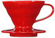 Hario Dripper V60 02 Keramische Rote Pour Over ...