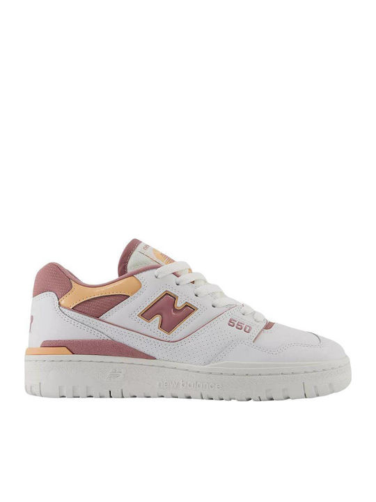 New Balance 550 550 Women's Sneakers White Rose...