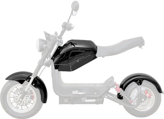 Set De Capace Din Plastic 3 Bucăți Scuter Electric Tx-01 Negru