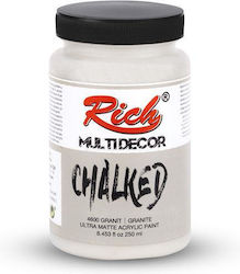 Rich Χρώμα Κιμωλίας 4600 Granite 250ml RICP4600