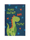 Beauty Home Rug Rectangular Cotton Blue