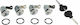 Αφαλος Πορτας Citroen Xsara '97-'05 Xsara Picaso '99-'07 Berlingo '96-'08 Peugeot Partner '96-'08 4τεμ Ezc-pe-036
