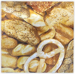 Paloma Napkins 20pcs Food Bread 33x33cm