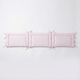 Natalino Bebelino Crib Bumpers Classic Inside Pink 38x190cm