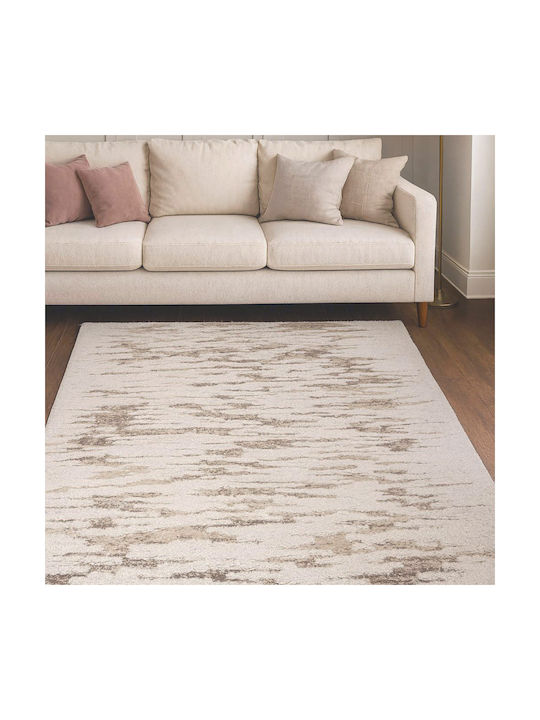 Beauty Home Puffy Σετ Μοντέρνα Χαλιά Κρεβατοκάμαρας Beige BH390679 3τμχ