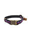 Dog Collar Kilim Urban Adjustable Fabric Collar Bailu S 28 44cm Width 2cm Red-Blue