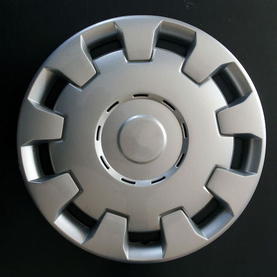Farad Auto Radkappen Set mit Marke Opel 1Stück 15" Silber