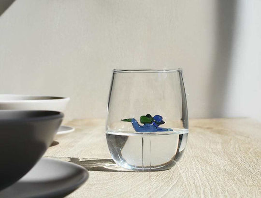 Winkee Handmade Drinking Glass Scuba Diver 300ml