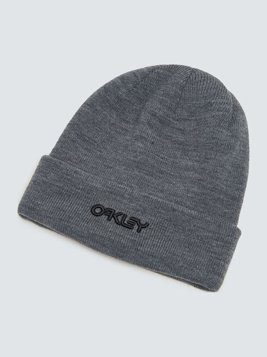 Beanie Unisex Beanie Gestrickt in Gray Farbe