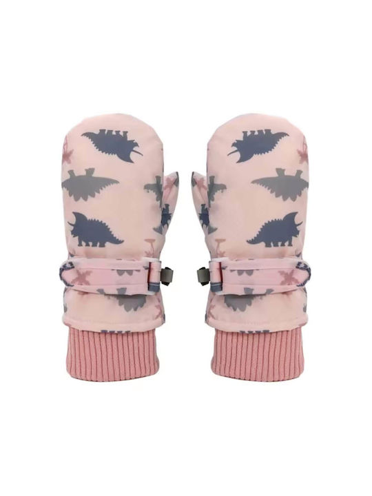 Brims and Trims Mittens Παιδικά Γάντια Σκι & Snowboard Ροζ