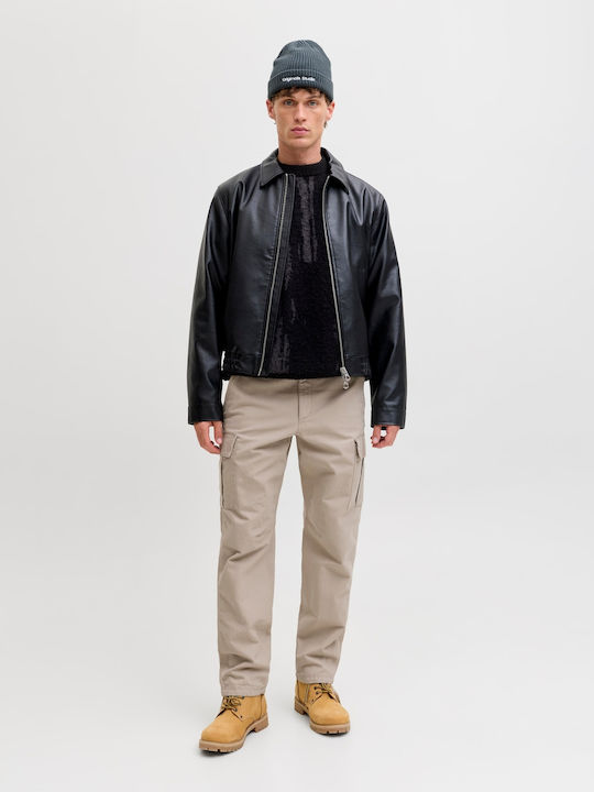 Jack & Jones Παντελόνι Cargo Μπεζ