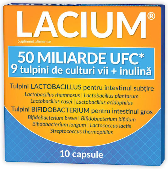Zdrovit Lacium Supliment Pentru Întărirea Sistemului Imunitar 10 Capsule