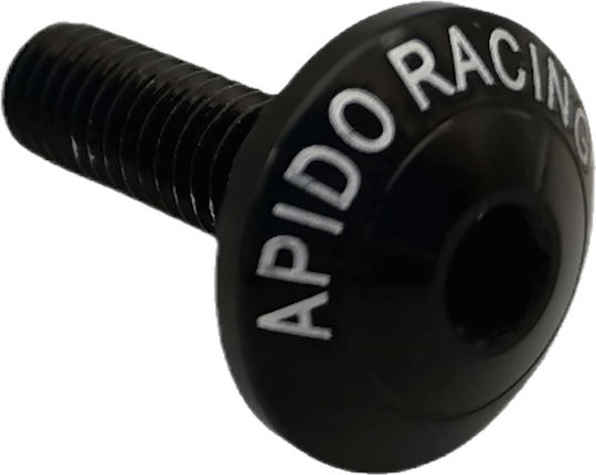 Apido Aluminum Flat Head Bolt Φ6 20mm Black 200 Pieces