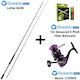 Oceanic Lethal Fishing Rod Eging 2.63m Mystic 2500 Reel