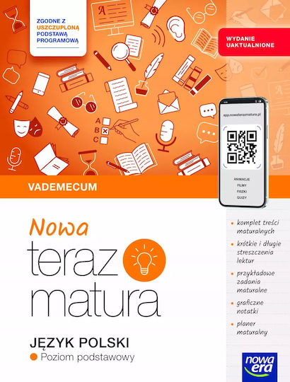 Nowa Teraz Matura 2026. Język Polski. Vademecum. Zakres Podstawowy 2025/2026