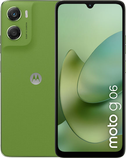 Motorola Moto G06 Dual SIM (8/256GB) Зелен