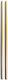 Comas Chopsticks Gold 2pcs