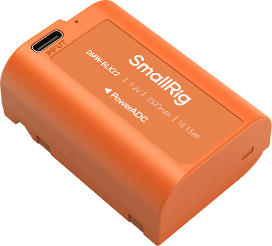 SmallRig 4979 Panasonic DMW-BLK22 USB-C Orange