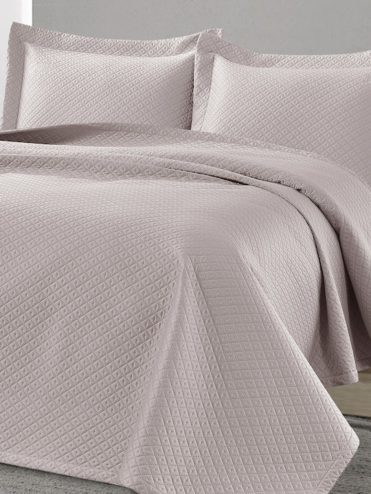 Beauty Home Amethyst Brautpaar-Set Übergröße mit 2 Kissenbezügen 230x250cm