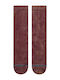 Stance Icon Dyed Șosete Sportive Roșii 1 pereche