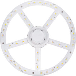 Κυκλική Πλακέτα Led Smd Φ270 22w 230v 2700k
