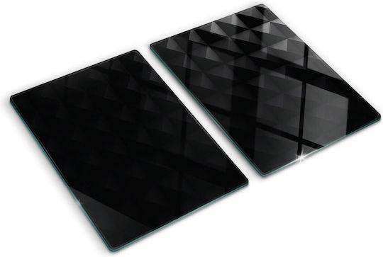 Placă De Protecție Din Sticlă Pentru Blat De Bucătărie Sticlă Temperată Abstractă 2x40x52 Cm